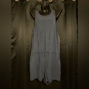 Bella Dahl Romper blue Size Medium  new w tags